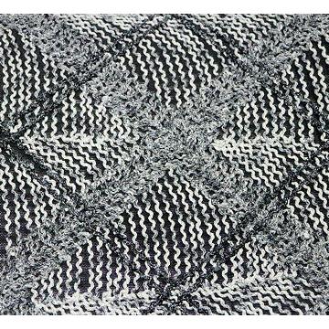 無月 訪問着用 袋帯 正絹 刺繍菱文 全通 Lサイズ F4119 新品 