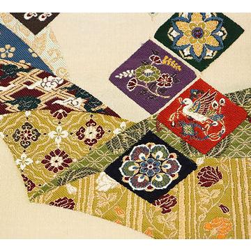 送料無料】留袖用☆袋帯☆正絹☆刺繍鳳凰・華・菱文 F4201【新品 