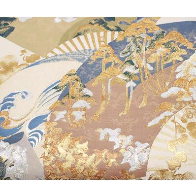 S 京都西陣織 高級織変え袋帯 和装着物 美品