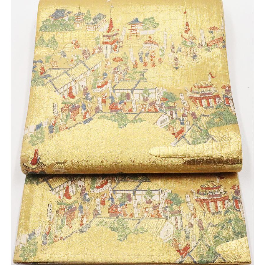 楽天市場】＼ 20％offクーポン ／ 留袖用 袋帯 正絹 四季倭絵鋳形屏風 留袖