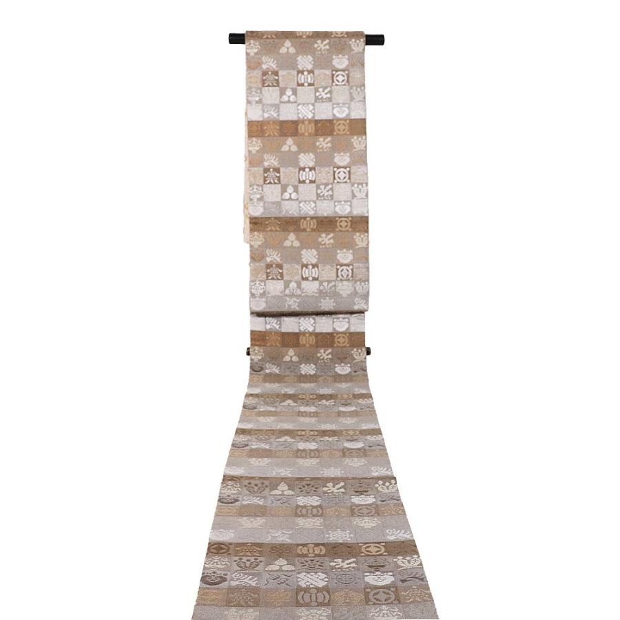 帯　正絹　虎 楽天市場】帯 名古屋帯 京袋 黒地 虎 タイガー 寅 仕立込 九寸 西陣