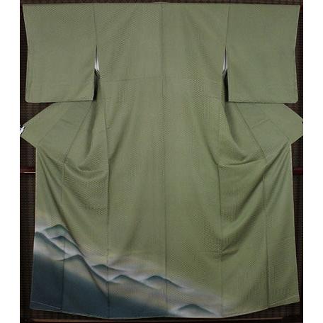 送料無料】色留袖・訪問着☆正絹☆遠山 ki14451【未使用品】 : ki14451 