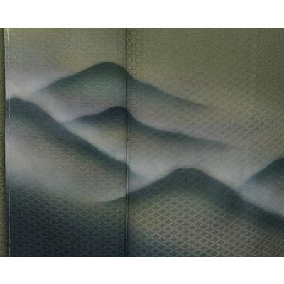 送料無料】色留袖・訪問着☆正絹☆遠山 ki14451【未使用品】 : ki14451 