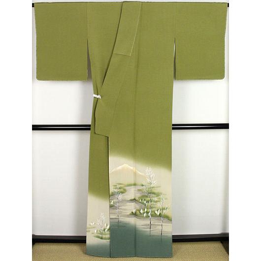 送料無料】色留袖☆正絹☆濡れ描き尾瀬 ki17251【新品】 : きもの千葉 