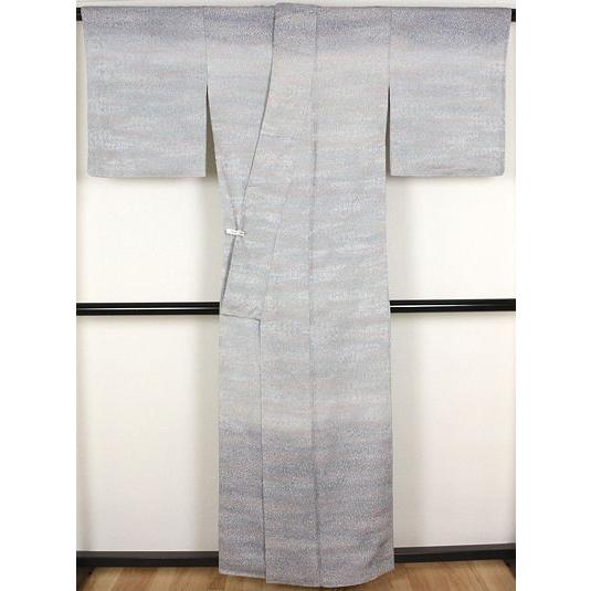 訪問着  正絹  コーケツ絞り　ki19767  仕立て上がり　お出かけはお着物での画像