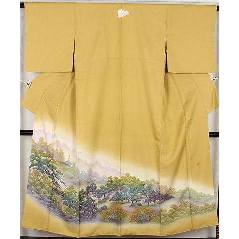 友禅 色留袖 袷 正絹 都風景 Sサイズ ki20539 新品 着物 レディース 
