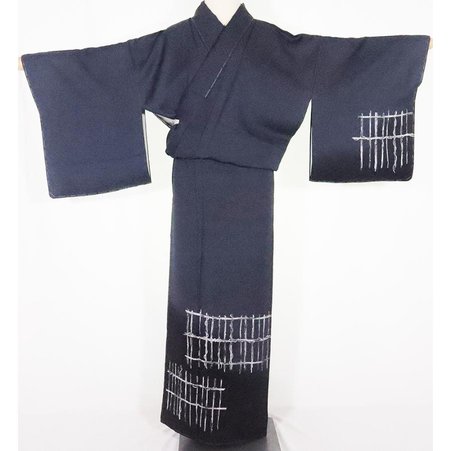 正絹 草野一騎作 高級訪問着 落款あり