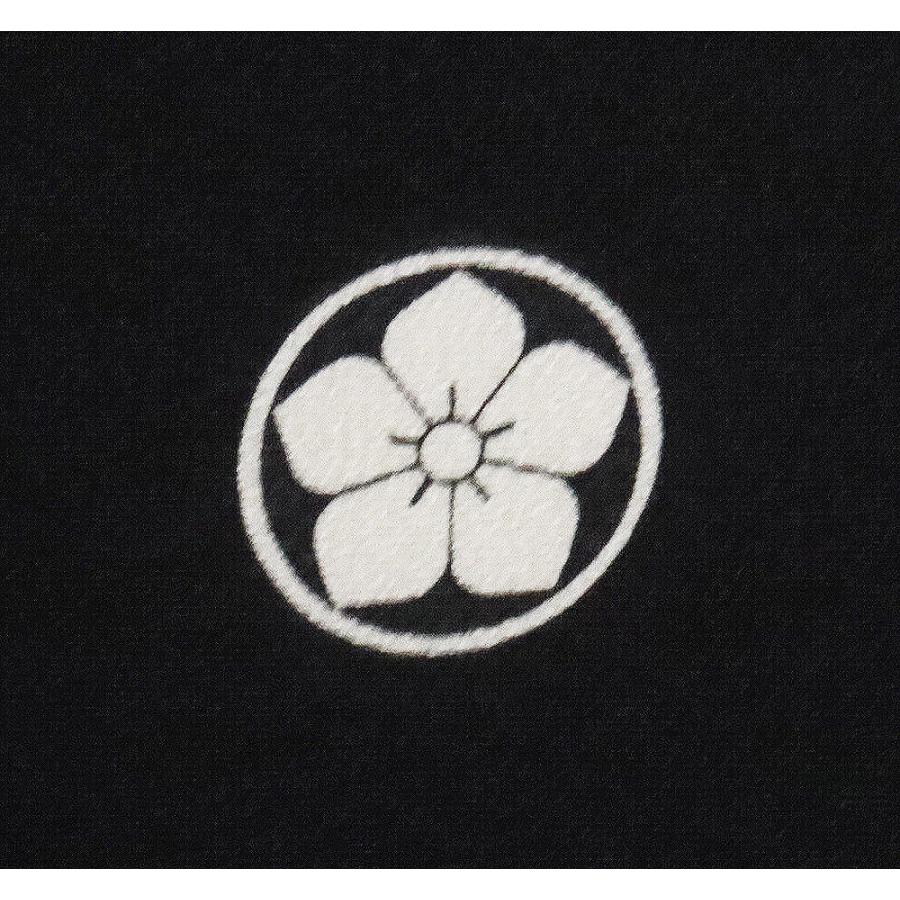 黒留袖 袷 正絹 大名行列 比翼仕立て Mサイズ ki21350 美品 着物