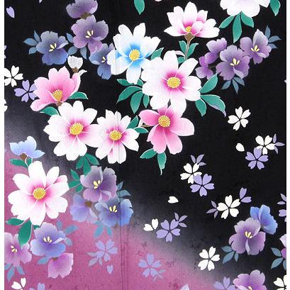 本振袖 長襦袢 袋帯 セット 13号 Lサイズ ki21386 美品 着物 