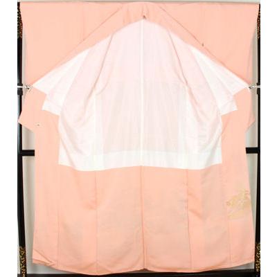 色留袖 袷 正絹 寿光織 金閣寺 Mサイズ ki22690 新品 着物 レディース 