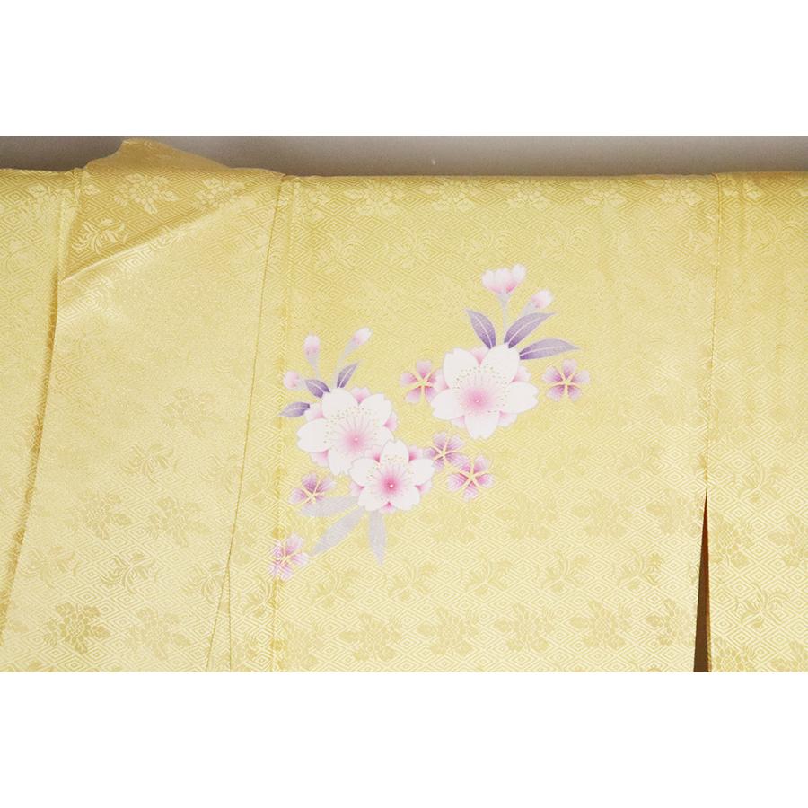【送料無料】本振袖★正絹★桜花　ki23299【新品】