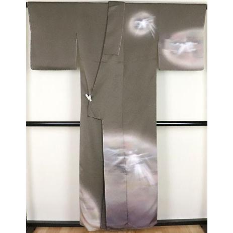 松創苑 輝染 友禅訪問着 正絹 黎明 ki23803 : きもの千葉 - 通販 