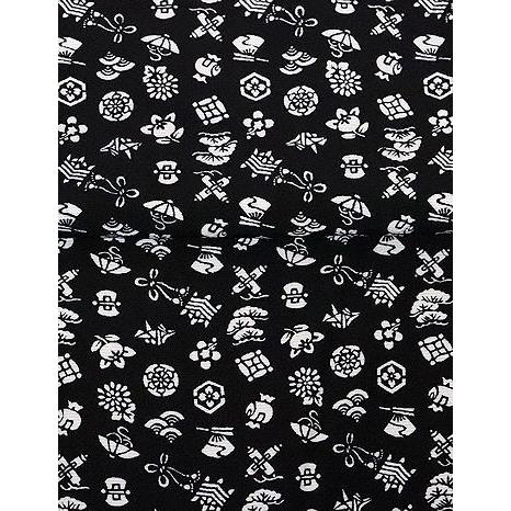 小紋 正絹 宝尽くし・松竹梅 ki23907 お出かけはお着物で : きもの千葉