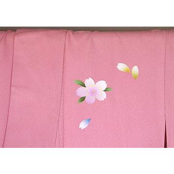 振袖 長襦袢 袋帯 セット 正絹 桜 Lサイズ ki24231 美品 振袖3点セット 