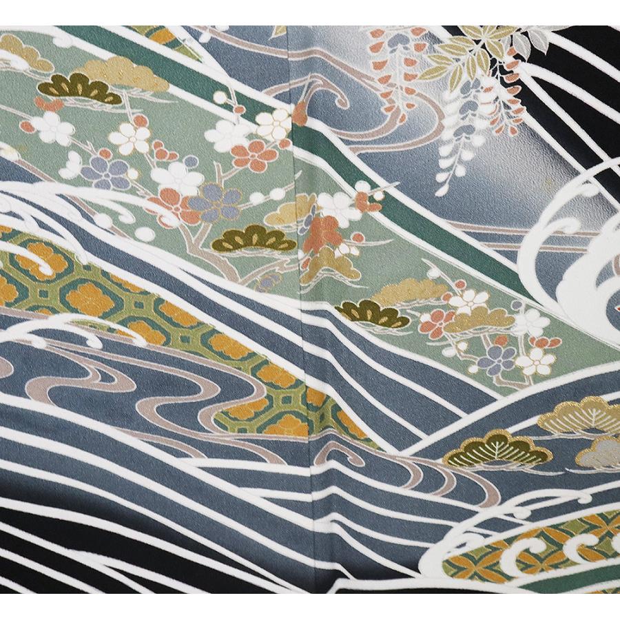 美品】 北山綴れ 青海波 松 【リユース品】 【公式通販】