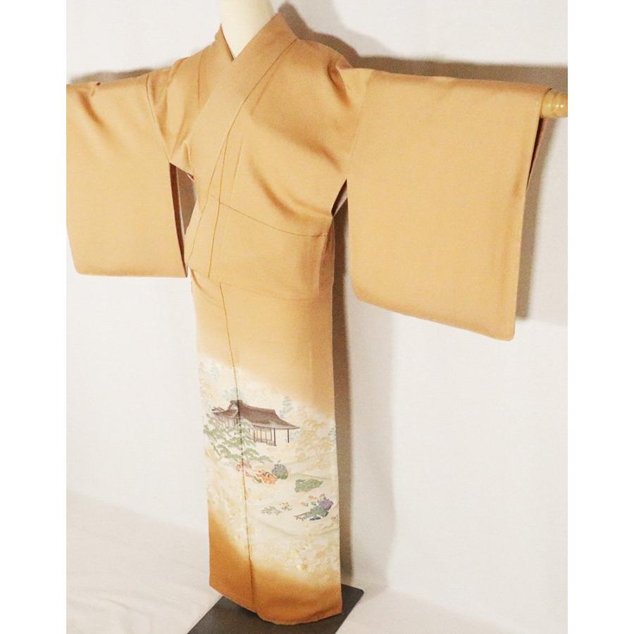 色留袖の白生地寿光織雲取菱華文 | ヤマダウェブコム