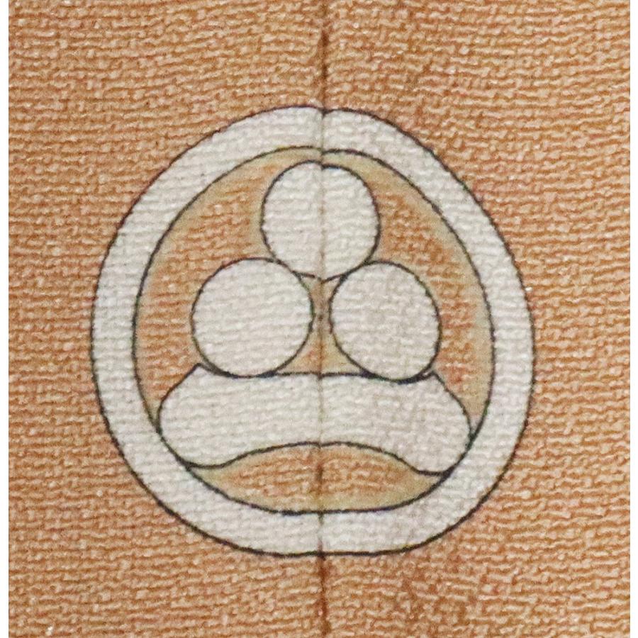 色留袖 袷 正絹 離宮絵図 茶ベージュ 寿光織 源氏物語 Mサイズ ki26891  