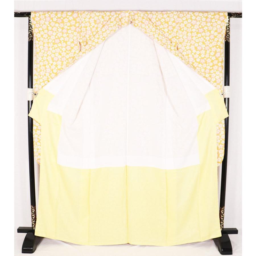 本振袖 正絹 オレンジ 桜 トールサイズ ki28278 新品 着物 レディース 