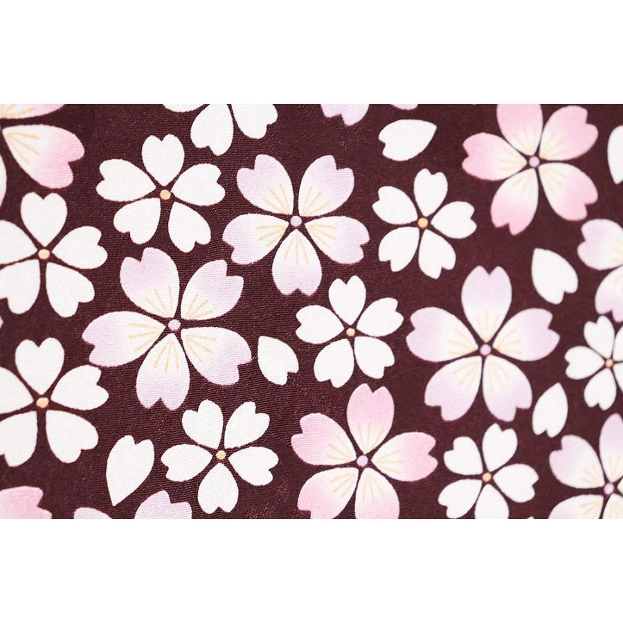 本振袖 正絹 濃い赤紫 桜 トールサイズ ki28281 新品 着物 レディース 