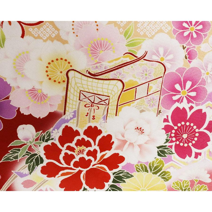 レディース gyスコープ様専用✾m565＊美品 金駒刺繍 牡丹 菊 トール