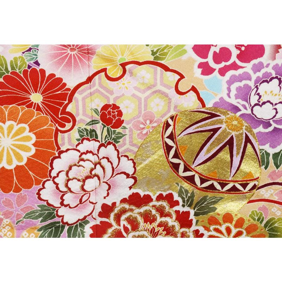 レディース gyスコープ様専用✾m565＊美品 金駒刺繍 牡丹 菊 トール