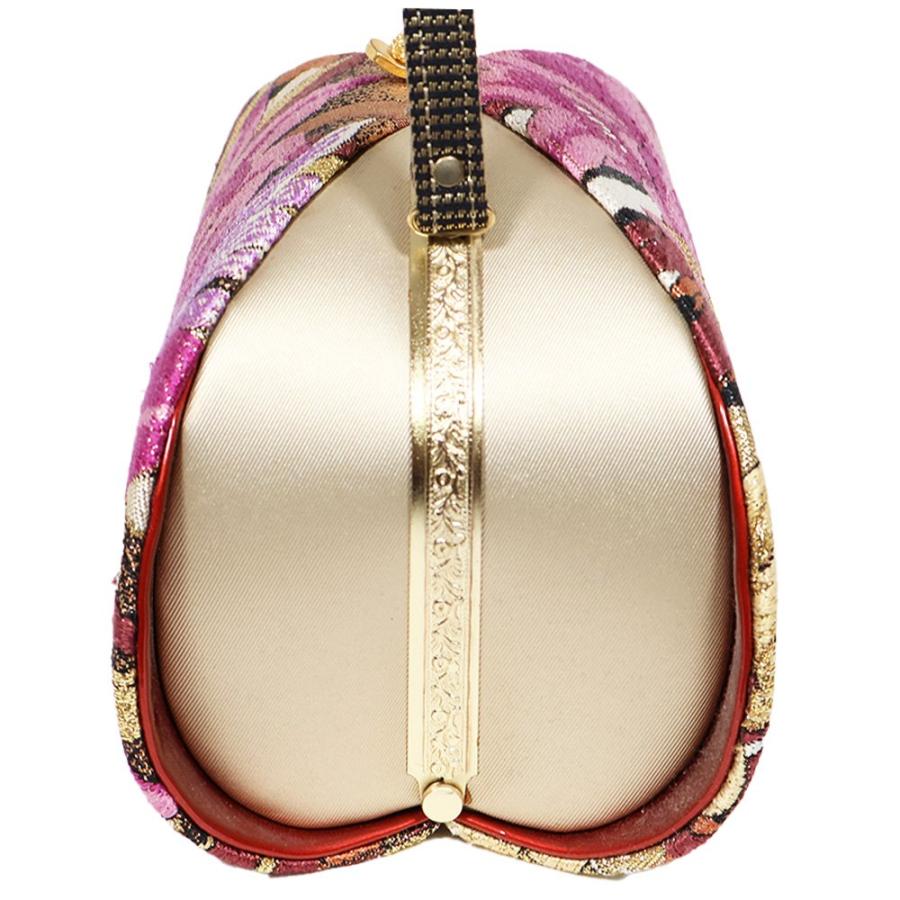 美品　和装 草履バッグセット 振袖用 帯地 金×白×紫 振袖用 草履 バッグ セット 正絹 帯地 黒 金 紫 ピンク 花柄 Fサイズ