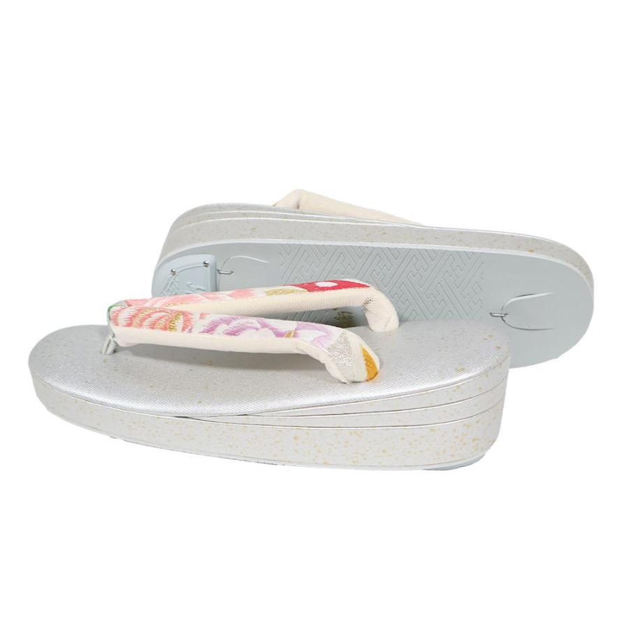 紗織 振袖用 草履 バッグ セット M寸 S4691 新品 レディース シルク  