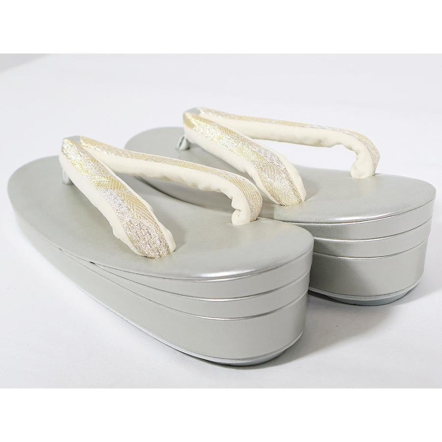 紗織 留袖用 草履 バッグ セット 正絹 華文様 L S8587 新品 入学式