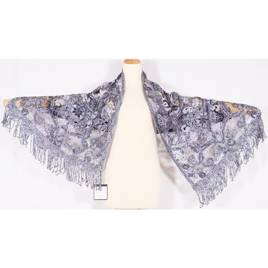 無月 着物ショール ショール 本場奄美大島 泥染絣 新品 S9564ならショッピング ランキングや口コミも豊富なネット通販 更にお得なpaypay残高も スマホアプリも充実で毎日どこからでも気になる商品をその場でお求めいただけます ファッション 近代刺繍 グレー 紫 着物