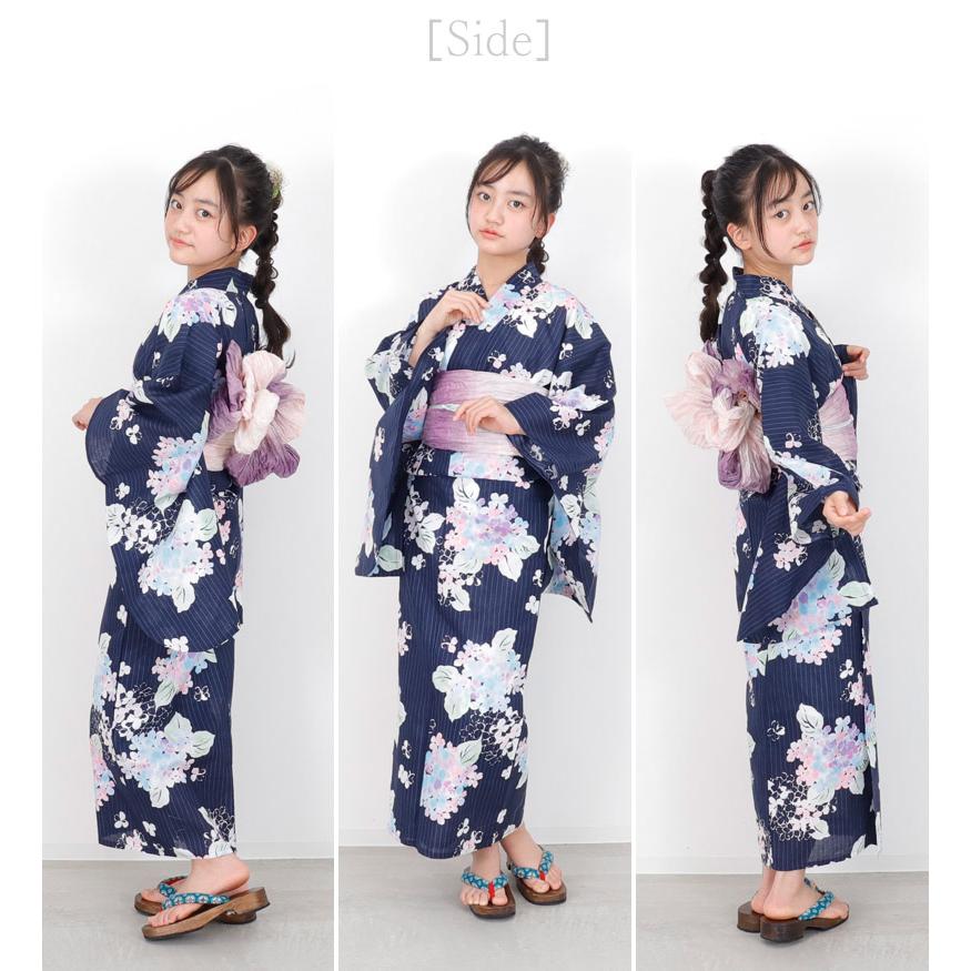 浴衣セット 150cm ジュニア lovely4点セット 浴衣 レトロモダン 浴衣セット 150cm ジュニア lovely4点セット 浴衣 レトロモダン