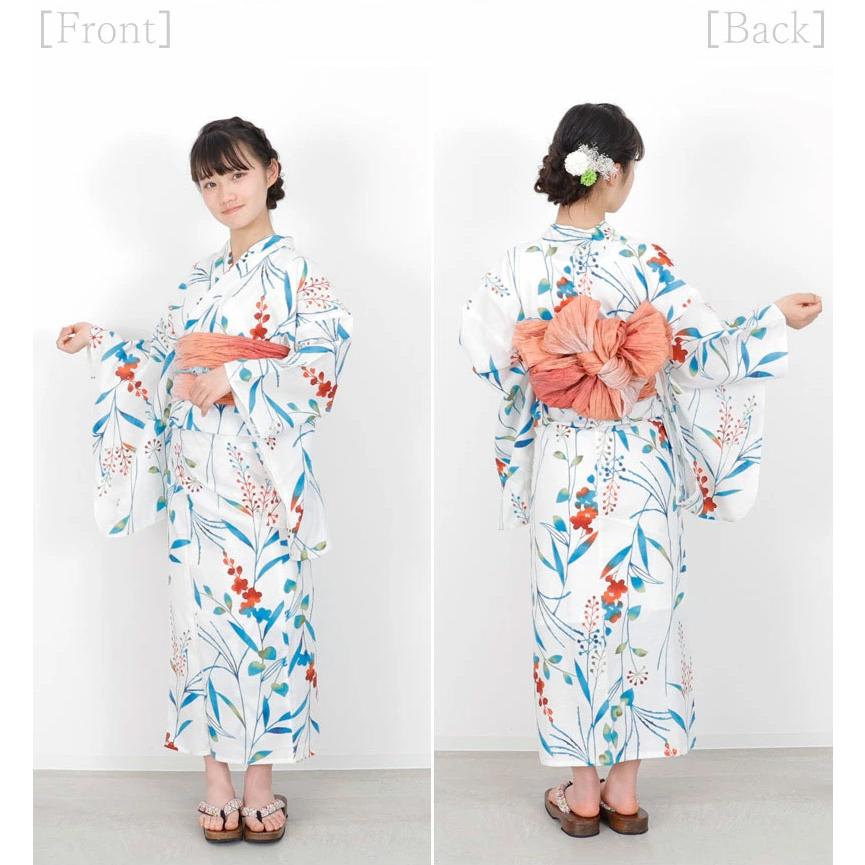 浴衣セット 150cm ジュニア lovely4点セット 浴衣 レトロモダン 浴衣セット 150cm ジュニア lovely4点セット 浴衣 レトロモダン