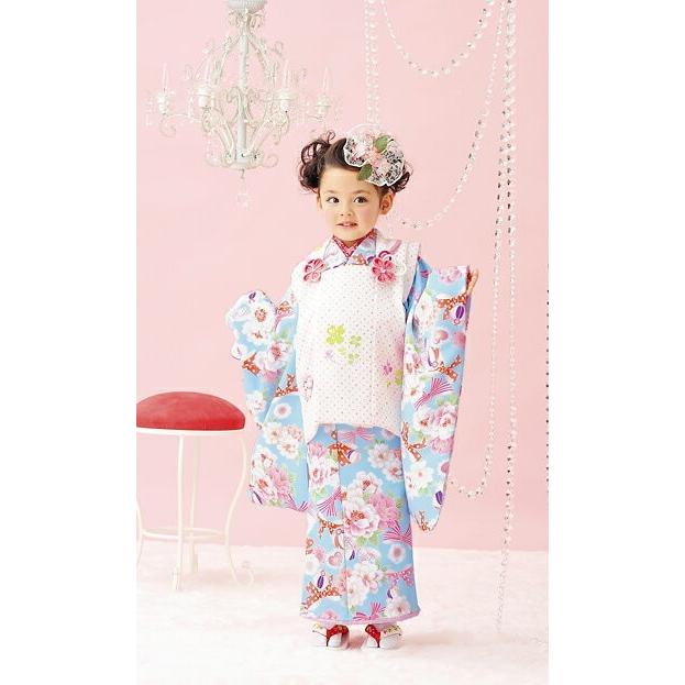 七五三 レンタル 着物 3歳 被布 女の子 フルセット 被布セット