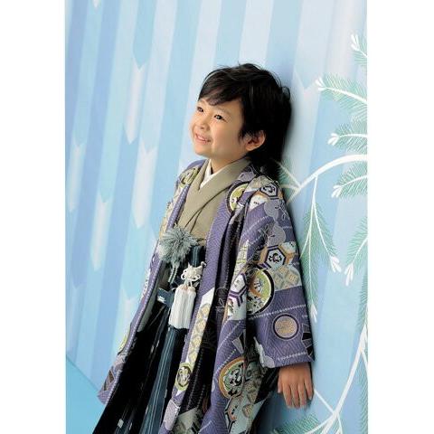 七五三 男の子 レンタル 5歳 羽織袴 フルセット 着物セット ブランド