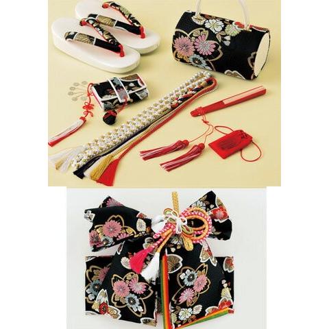 レンタル落ち販売】七五三女の子 7歳 式部浪漫 四つ身着物セット 豪華