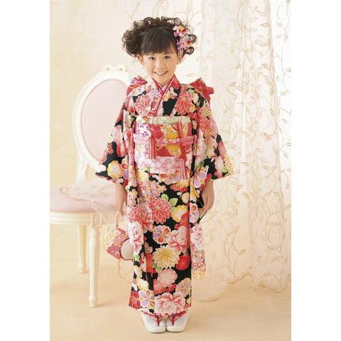 レンタル 七五三 女の子用 着物セット 7歳 四つ身着物 式部浪漫 7才