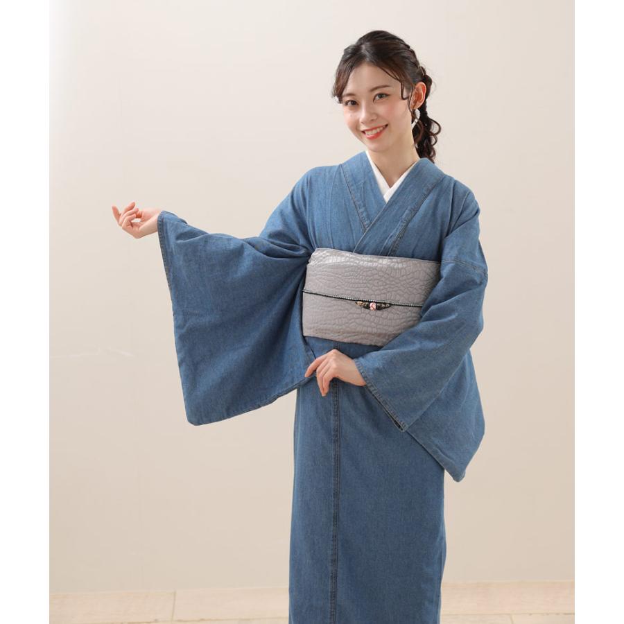 レディース デニム着物 着物 洗える着物 単品 全3色 全4サイズ S レディース デニム着物 着物 洗える着物 単品 全3色 全4サイズ S
