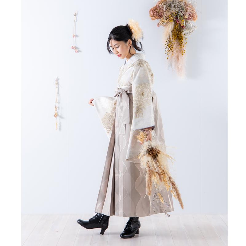 卒業式 袴 レディース 単品 ベージュ ピンクベージュ (全4サイズ 卒業式 袴 レディース 単品 ベージュ ピンクベージュ (全4サイズ