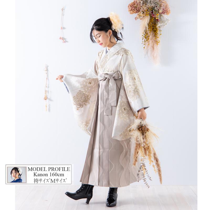 卒業式 袴 レディース 単品 ベージュ ピンクベージュ (全4サイズ 卒業式 袴 レディース 単品 ベージュ ピンクベージュ (全4サイズ