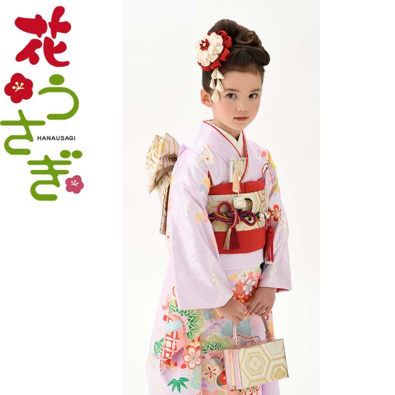 1点限り在庫処分特価七五三 着物 7歳 女の子 着物フルセット 赤