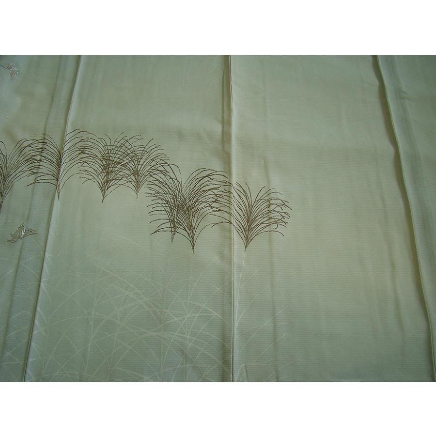 ☆美品 夏物 駒絽 3本絽 附下げ・訪問着 (正絹） 仕立上り 152cm