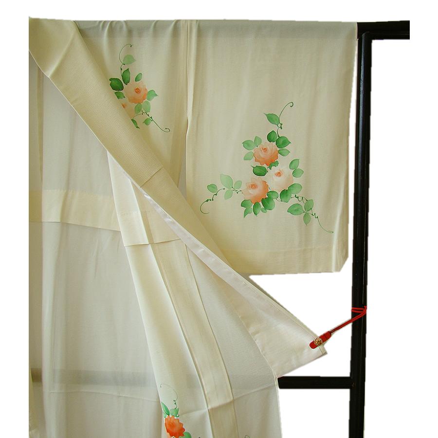 ☆美品 夏物 駒絽 附下げ 訪問着 袋帯 帯〆 3点 セット (正絹 ☆美品 夏物 駒絽 附下げ 訪問着 袋帯 帯〆 3点 セット (正絹