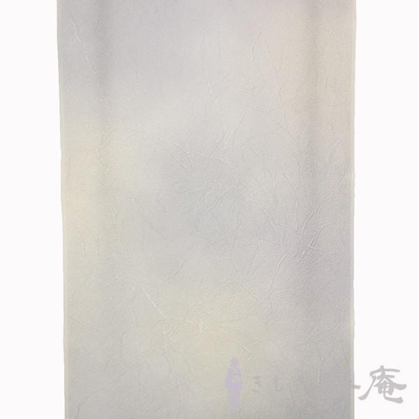 着物 色無地反物 山本唯与志 日展作家 幻想四季 レリーフ染 着 ブルー  