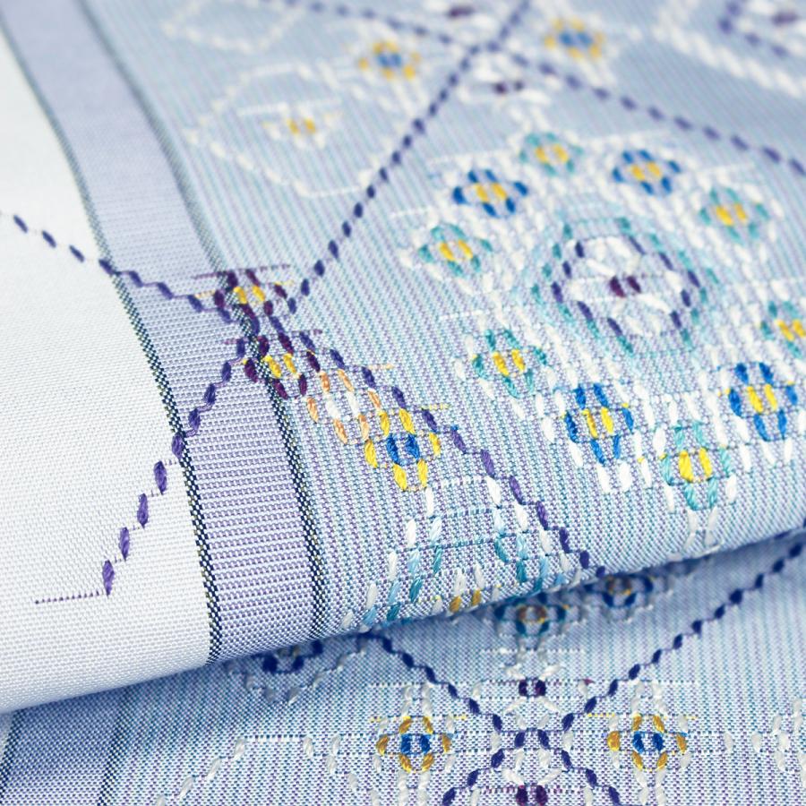 帯 名古屋帯 花織 首里織 上原初子 ており 九寸名古屋帯 仕立て込 経済