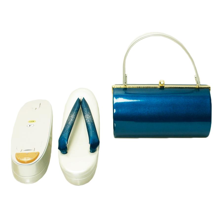 新品　和装小物　草履　バッグ　成人式 結婚式 ハンドバッグ 卒業式　着物　銀 草履バッグセット 和装バッグ 和装履物 女性 日本製 振袖 成人式