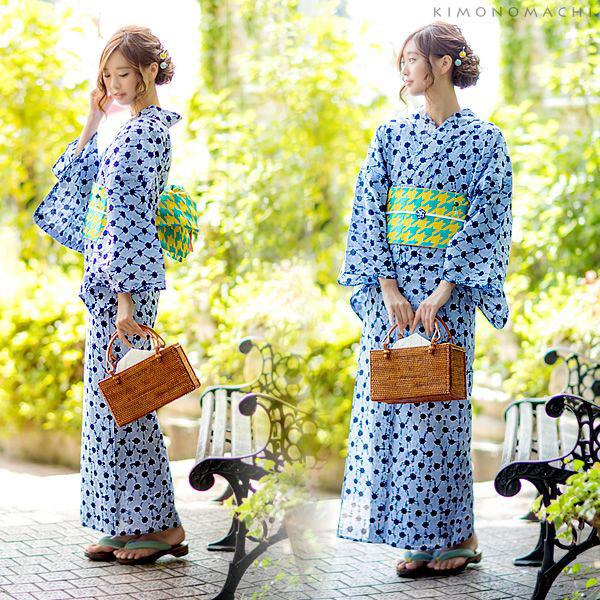 （Prices down）浴衣 レディース 「紺×水色 日の出絞り」レディース 絞り 女性浴衣 浴衣単品 夏着物 浴衣にss2506ykl40 | ブランド登録なし | 06