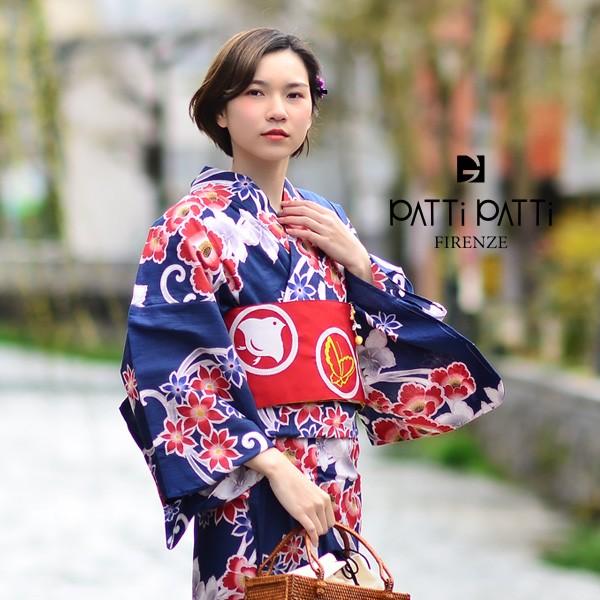 最新人気 浴衣 レディース Patti Patti 単品 鉄紺色 蔦と花 30代 40代 50代 ブランド浴衣単品 女性浴衣単品 P1504ss2103ykl10 初回限定 Www Thedailyspud Com