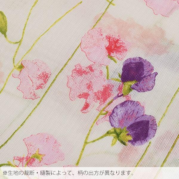 anan 浴衣単品「ピンク、パープル フラワー」ブランド浴衣単品 レディース 浴衣単品 変わり織り浴衣ss2512ykl15 浴衣 レディース セット ブランド anan 「ピンク パープル フラワー