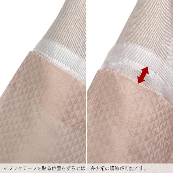 長襦袢 夏用 洗える 半襟 夏 白 き楽っく ファスナー式 替え衿付き 涼 夏用のうそつき襦袢 半衿 きらっく 小紋 フォーマル ※変え袖別売※（メール便不可）＜H＞ | ブランド登録なし | 06