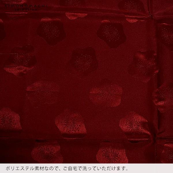 衿秀 き楽っく きらっく 専用 替え袖「エンジに梅」長襦袢用替え袖 半襦袢用替え袖 きらっく 洗える替え袖※襦袢 衿 別売※カジュアル （メール便対応可）＜H＞ | ブランド登録なし | 01