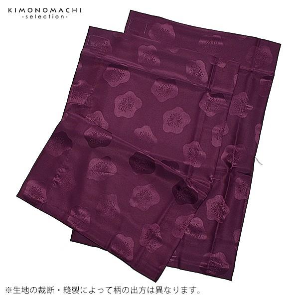 衿秀 き楽っく きらっく 専用 替え袖「紫に梅」長襦袢用替え袖 半襦袢用替え袖 きらっく 洗える※襦袢 衿 別売※カジュアル 普段使い（メール便対応可）＜H＞ | ブランド登録なし | 02